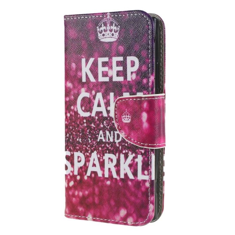 Housse Sony Xperia Xa2 Keep Calm And Sparkle