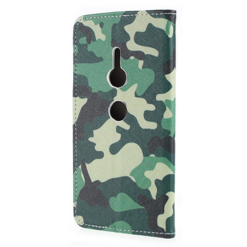 Housse Sony Xperia Xz2 Camouflage Militaire