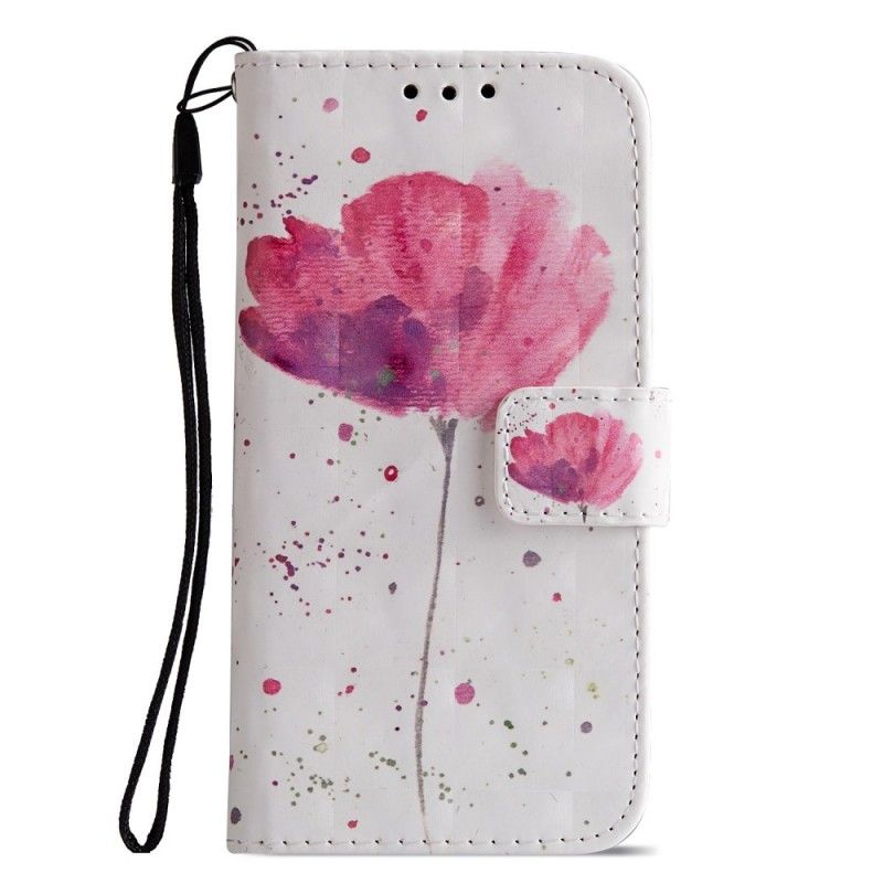 Housse Sony Xperia Xz2 Compact Coquelicot Aquarelle 3d