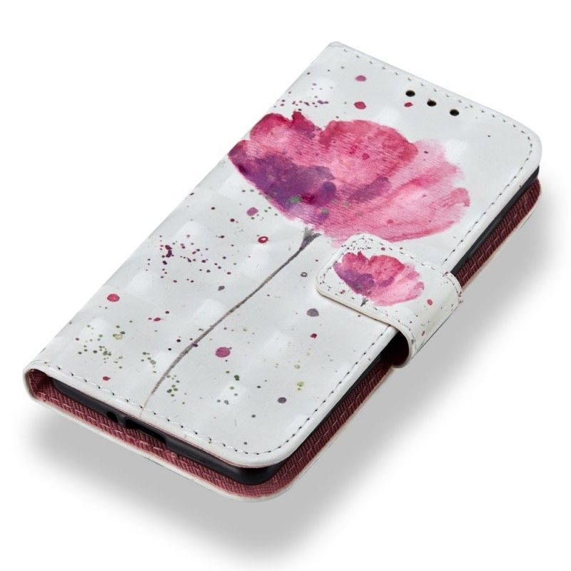 Housse Sony Xperia Xz2 Compact Coquelicot Aquarelle 3d