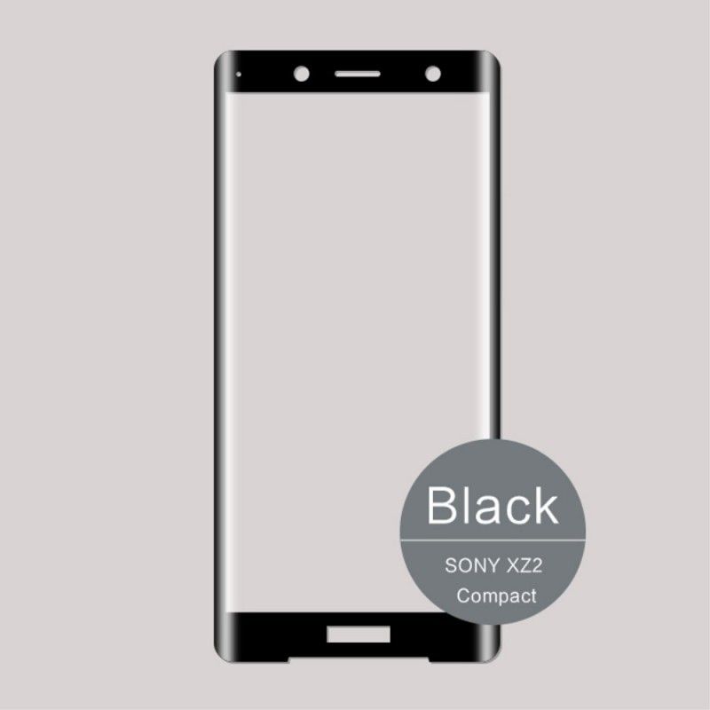 Protection En Verre Trempé Incurvée Pour Sony Xperia Xz2 Compact Mofi