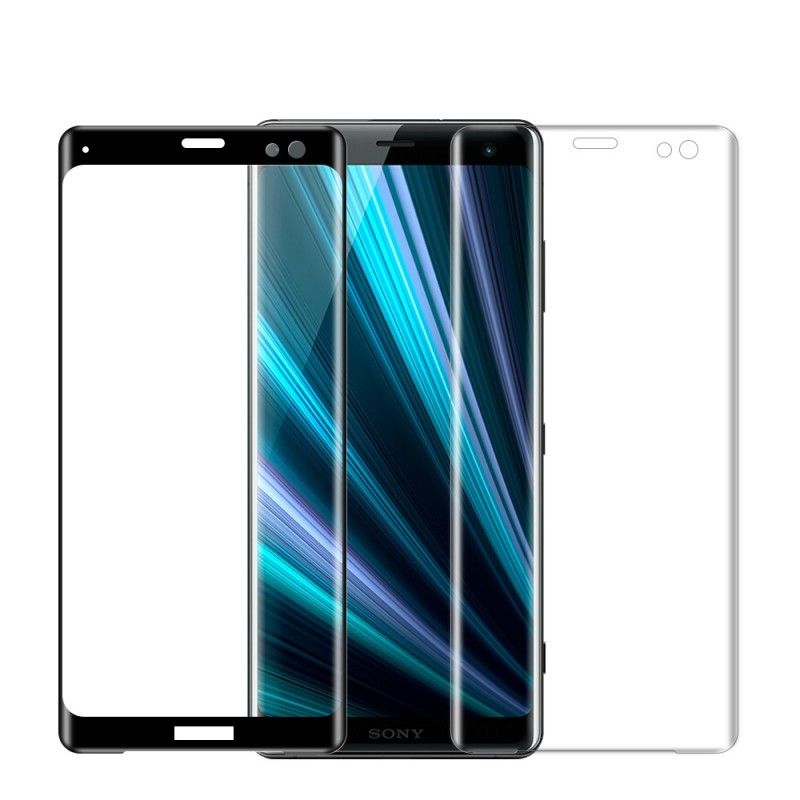 Protection En Verre Trempé Incurvée Pour Sony Xperia Xz3 Mofi