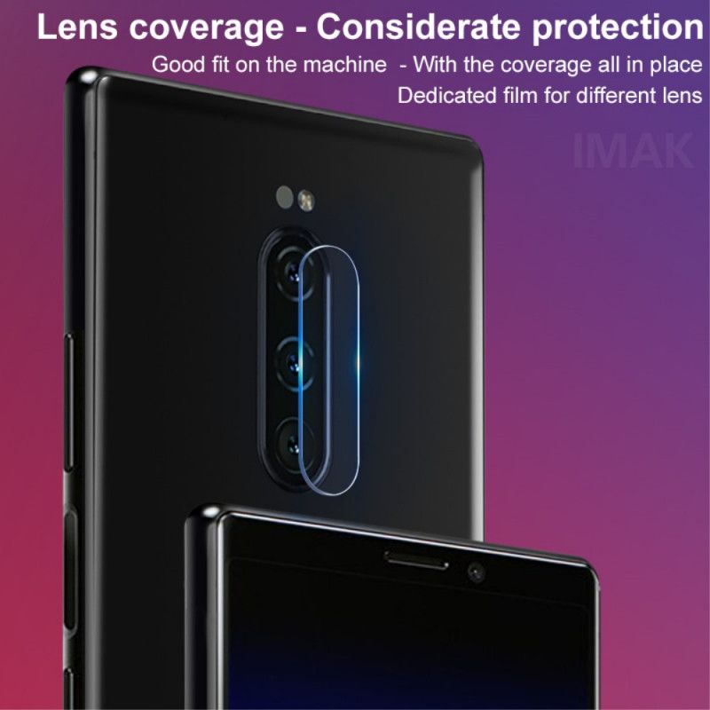 Protection En Verre Trempé Pour Lentille Du Sony Xperia 1 Imak