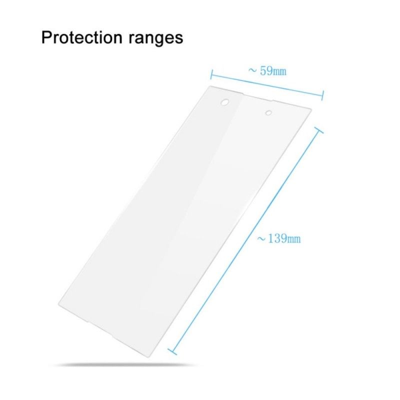 Protection En Verre Trempé Transparente Sony Xperia Xa1