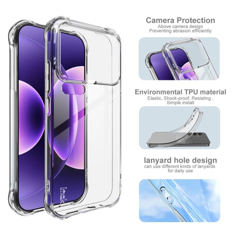 Coque IMAK pour Xiaomi 17 Pro - Protection Antichoc avec Airbags Transparente