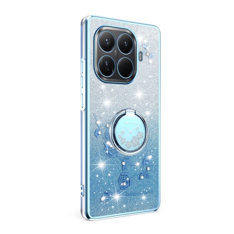 Coque KADEM pour Xiaomi 15T Pro Anneau-Support Strass KADEM