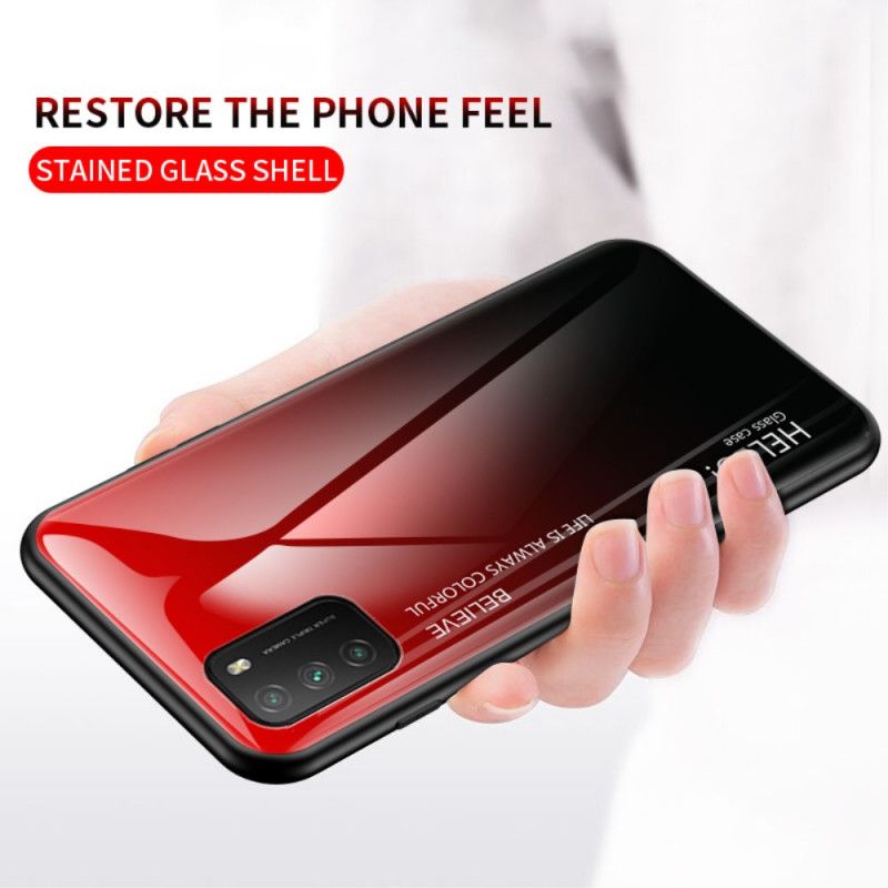 Coque Poco M3 Verre Trempé Hello