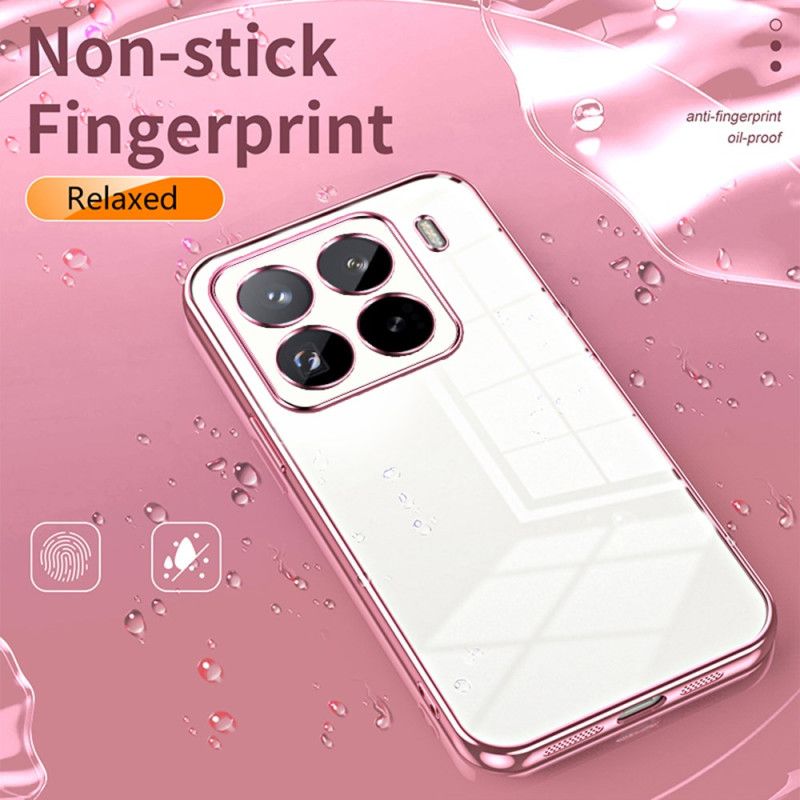 Coque pour Xiaomi 15 Pro Rebord Effet Métal