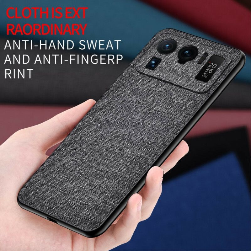 Coque Pour Xiaomi Mi 11 Ultra Texture Tissu