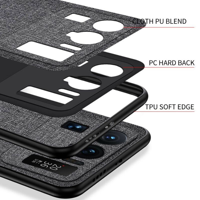 Coque Pour Xiaomi Mi 11 Ultra Texture Tissu