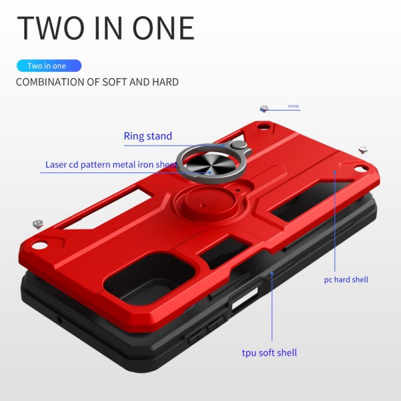 Coque Pour Xiaomi Mi 11i 5G / Poco F3 Hybride Avec Anneau-support