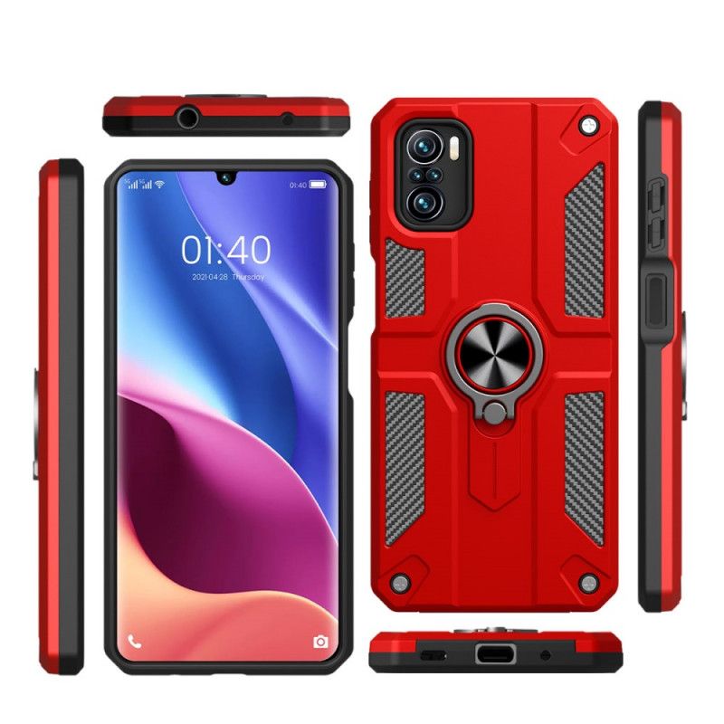 Coque Pour Xiaomi Mi 11i 5G / Poco F3 Hybride Avec Anneau-support