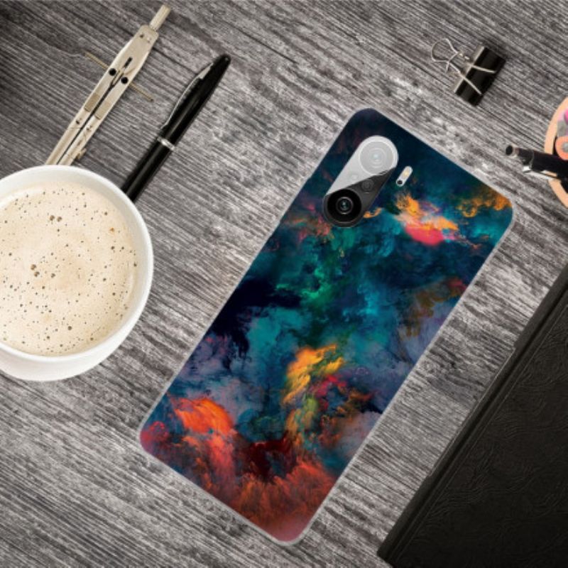 Coque Pour Xiaomi Mi 11i 5G / Poco F3 Nuages Colorés