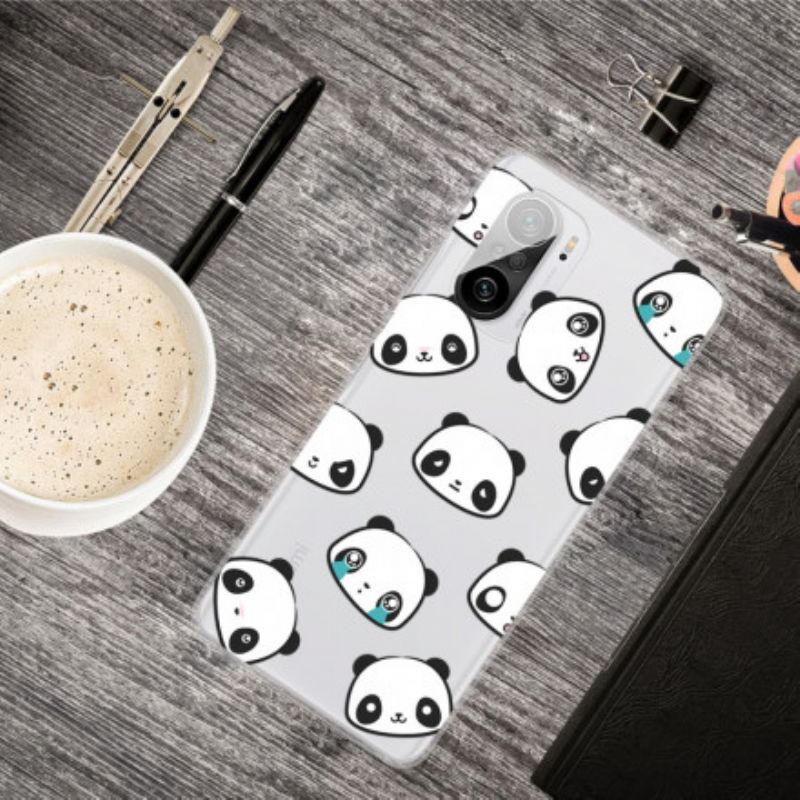 Coque Pour Xiaomi Mi 11i 5G / Poco F3 Pandas Sentimentaux