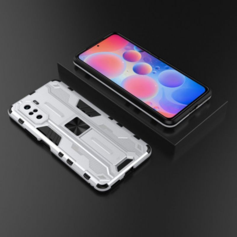 Coque Pour Xiaomi Mi 11i 5G / Poco F3 5g Résistante Languette Horizontale / Verticale