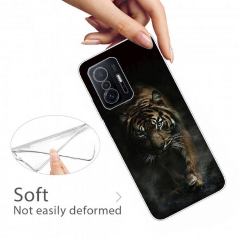 Coque Pour Xiaomi Mi 11T / 11T Pro Flexible Tigre