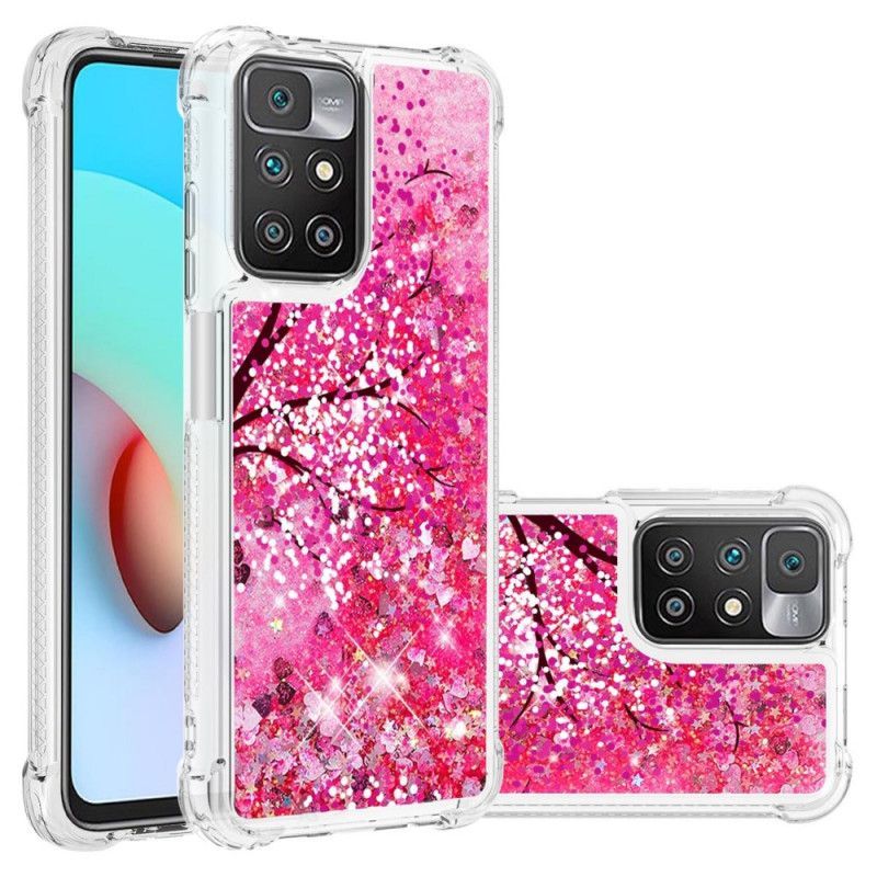 Coque Pour Xiaomi Redmi 10 Arbre Paillettes