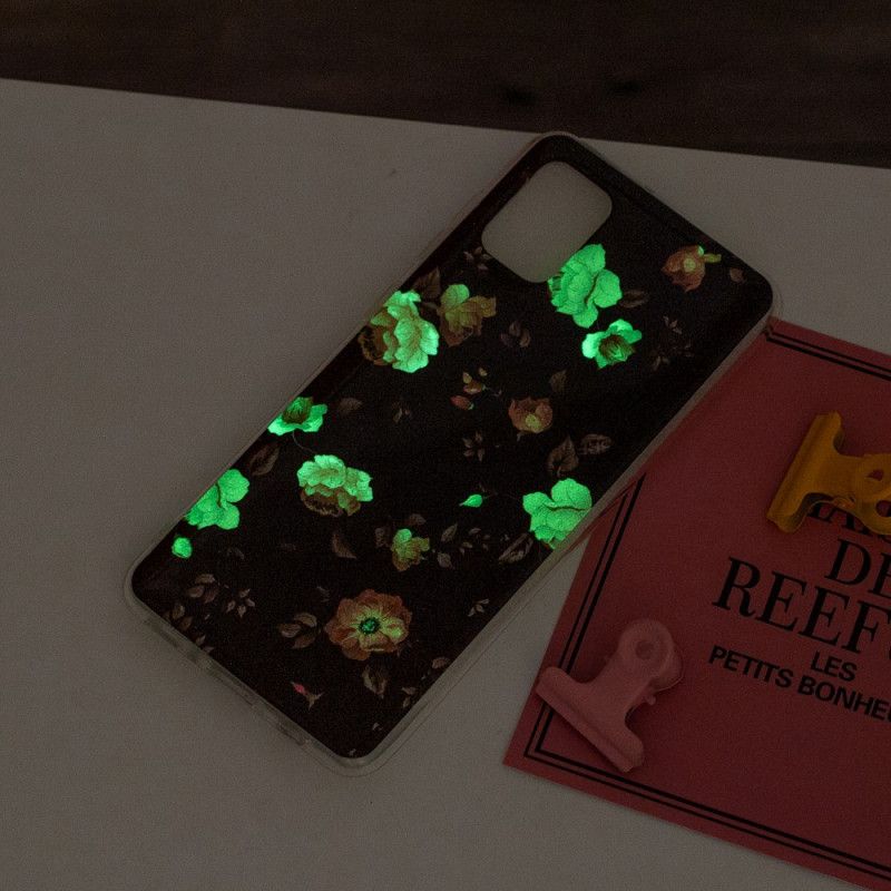 Coque Pour Xiaomi Redmi 10 Floralies Fluorescentes