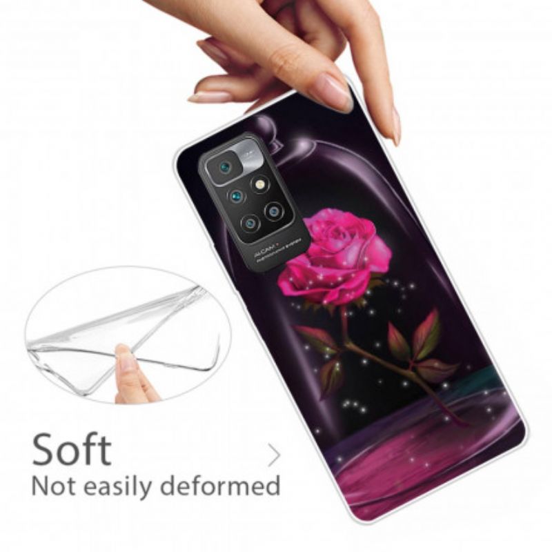 Coque Pour Xiaomi Redmi 10 Rose Magique