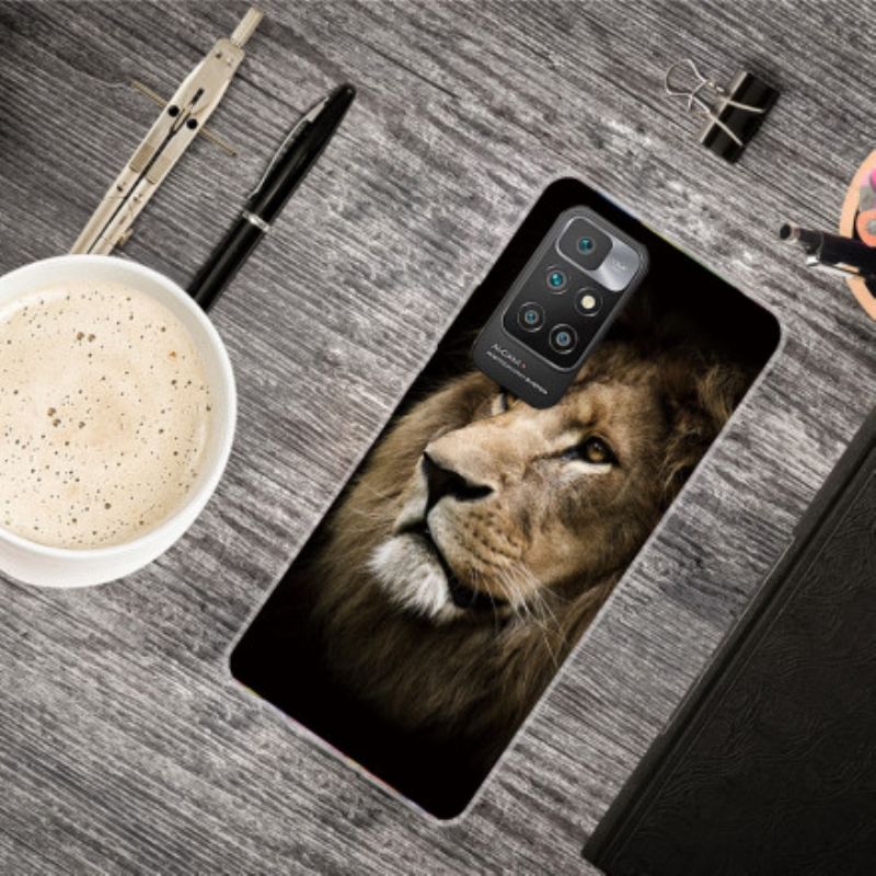 Coque Pour Xiaomi Redmi 10 Tête De Lion