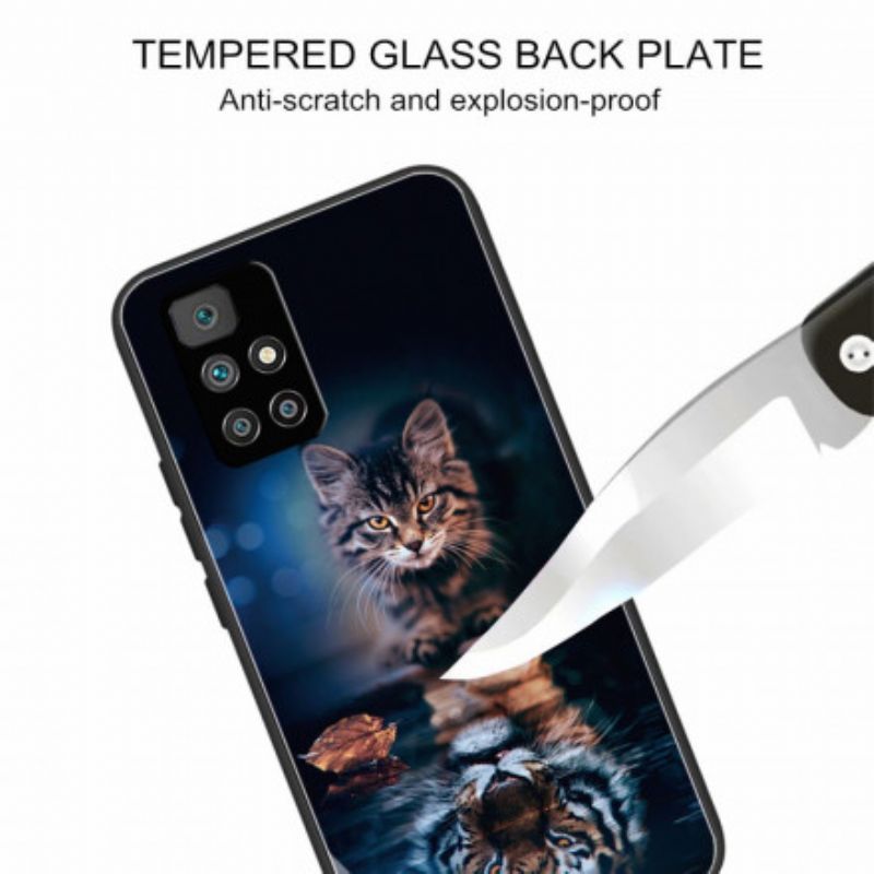 Coque Pour Xiaomi Redmi 10 Verre Trempé Mon Tigre