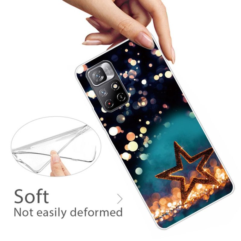 Coque Pour Xiaomi Redmi Note 11 / Poco M4 Pro 5G Étoile