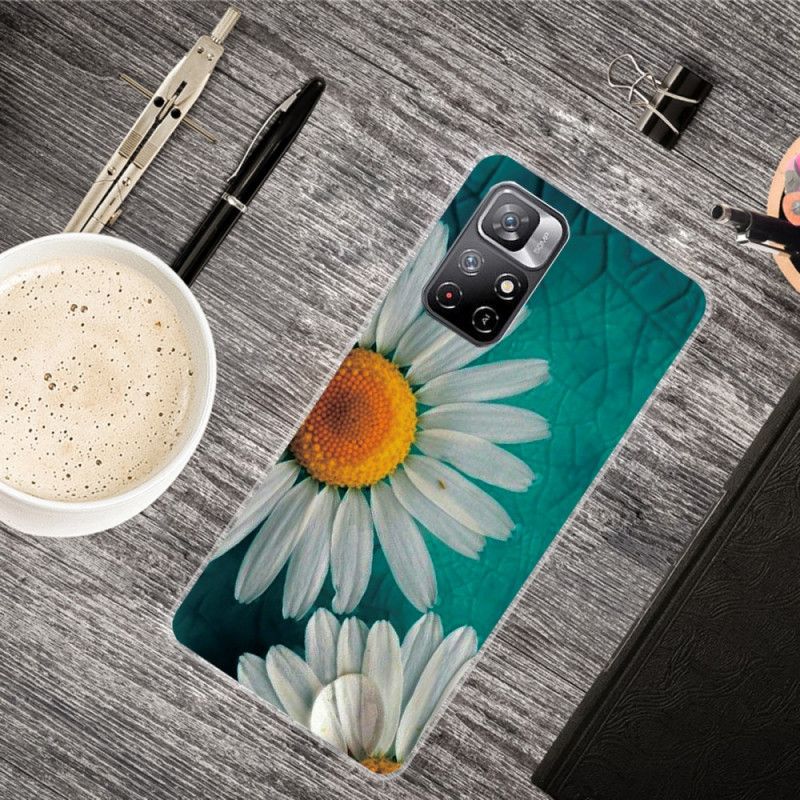 Coque Pour Xiaomi Redmi Note 11 / Poco M4 Pro 5G Marguerite