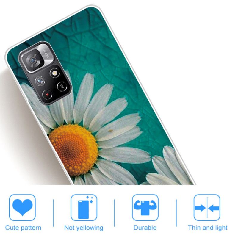 Coque Pour Xiaomi Redmi Note 11 / Poco M4 Pro 5G Marguerite