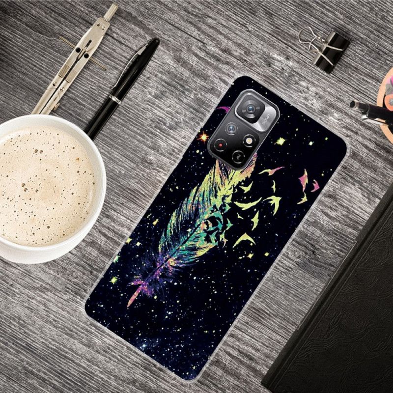 Coque Pour Xiaomi Redmi Note 11 / Poco M4 Pro 5G Plume