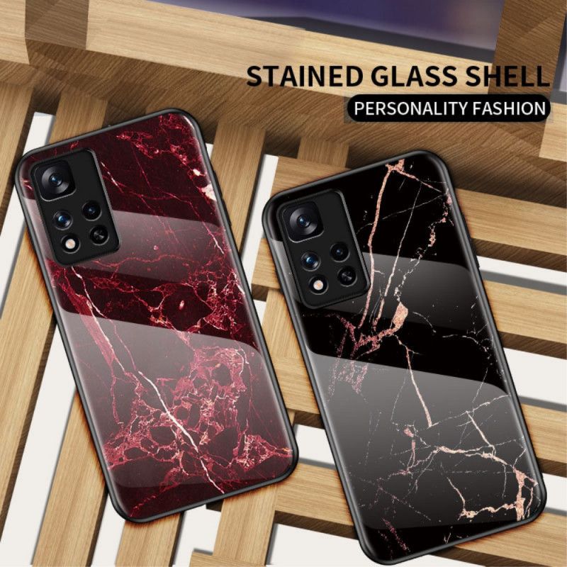 Coque Pour Xiaomi Redmi Note 11 Pro / Note 11 Pro Plus Verre Trempé Marble Colors