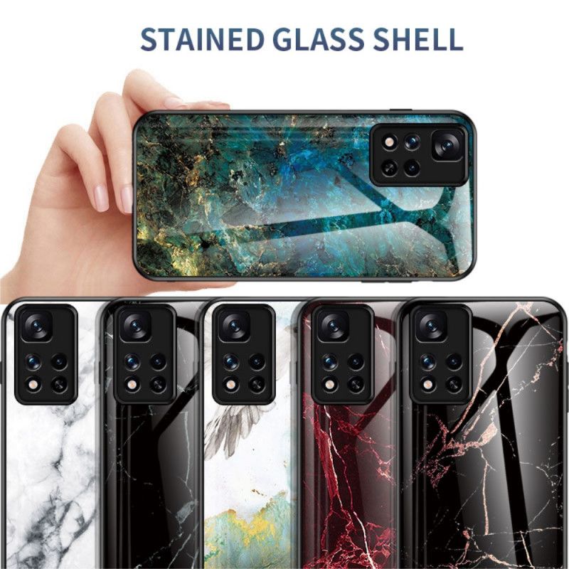 Coque Pour Xiaomi Redmi Note 11 Pro / Note 11 Pro Plus Verre Trempé Marble Colors