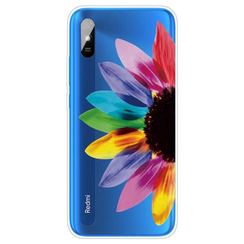 Coque Redmi 9a Fleur Colorée