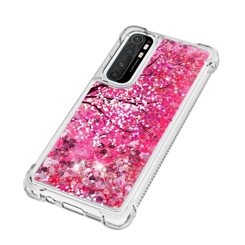 Coque Xaiomi Mi Note 10 Lite Arbre Paillettes