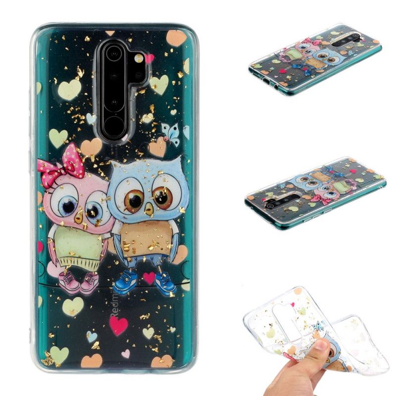 Coque Xaiomi Redmi Note 8 Pro Hiboux Cute