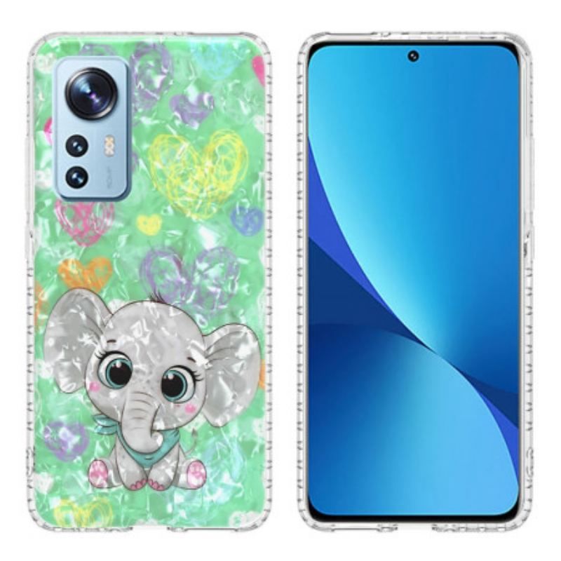 Coque Xiaomi 12 / 12X Éléphant Stylé