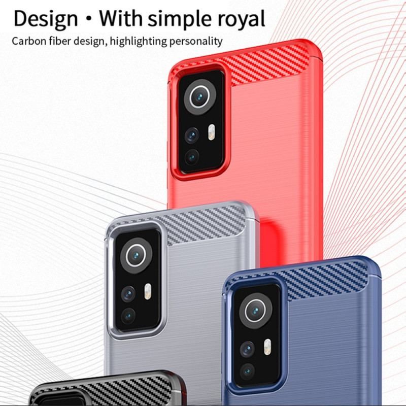 Coque  Xiaomi 12 / 12X  Fibre Carbone Brossée MOFI