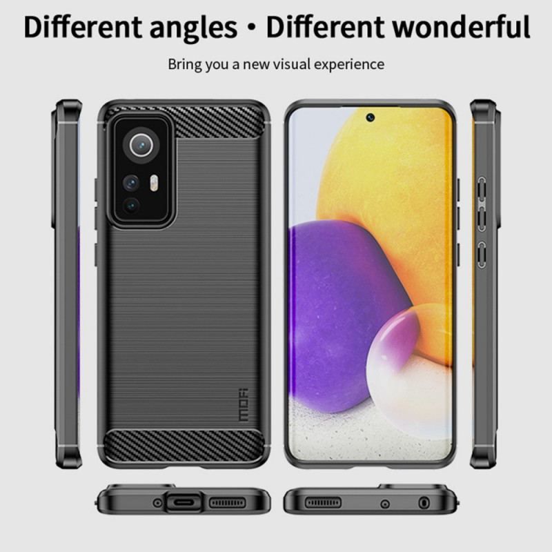 Coque  Xiaomi 12 / 12X  Fibre Carbone Brossée MOFI