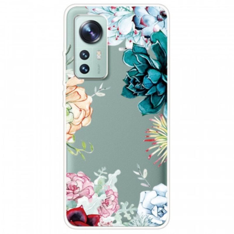 Coque  Xiaomi 12 / 12X  Fleurs Aquarelle