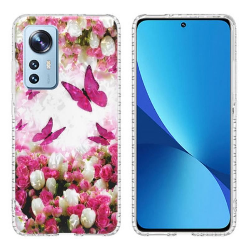 Coque Xiaomi 12 / 12X Papillons Stylés