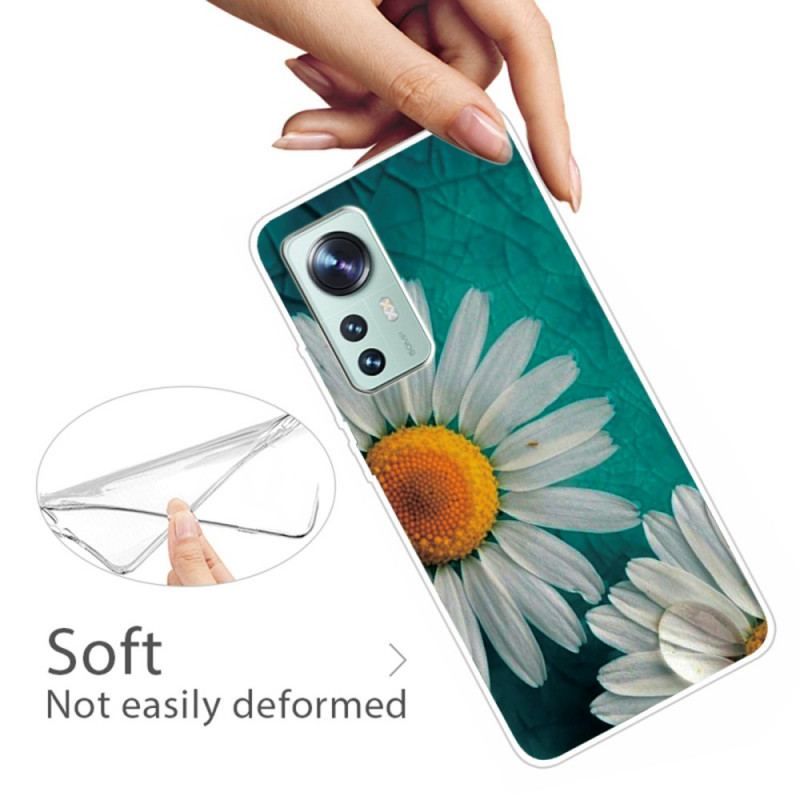 Coque  Xiaomi 12 / 12X  Silicone Marguerite