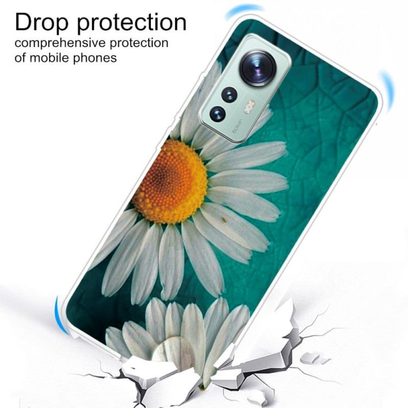 Coque  Xiaomi 12 / 12X  Silicone Marguerite