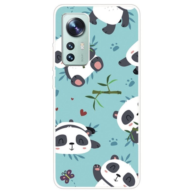 Coque  Xiaomi 12 / 12X  Silicone Tas de Pandas