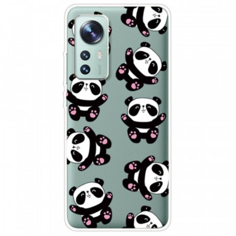 Coque  Xiaomi 12 / 12X  Top Pandas Fun