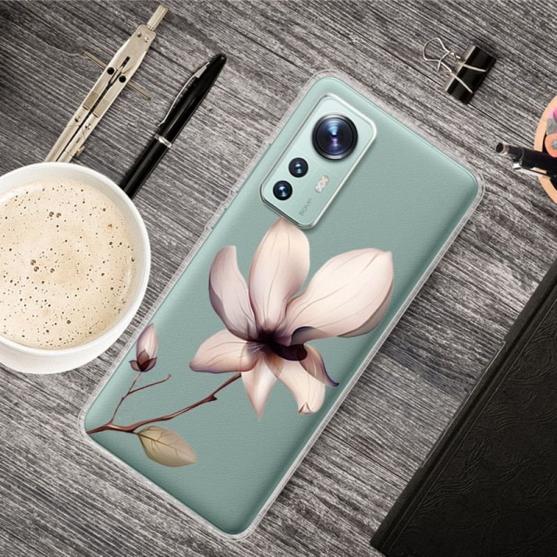 Coque  Xiaomi 12 / 12X  Transparente Une Fleur