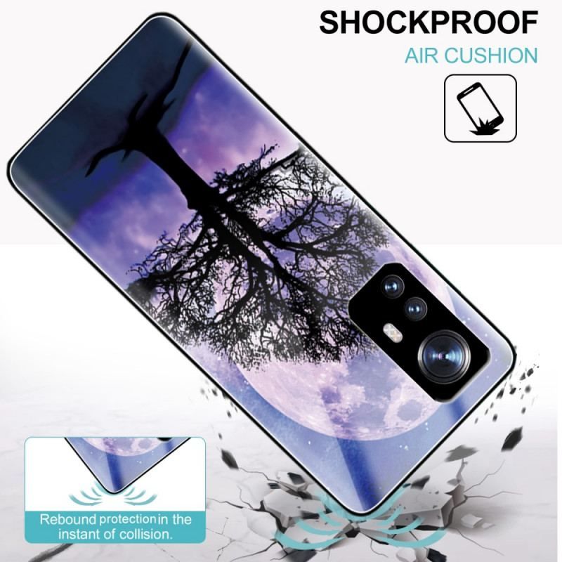 Coque  Xiaomi 12 / 12X  Verre Trempé Arbre et Lune