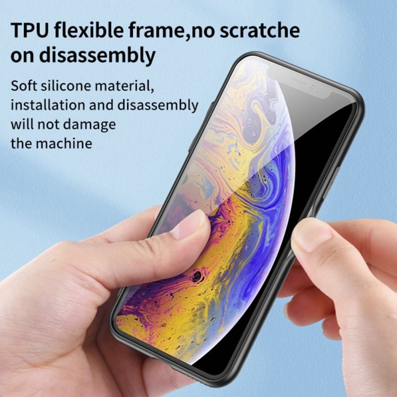 Coque Xiaomi 12 / 12X Verre Trempé avec Anneau Fleurs