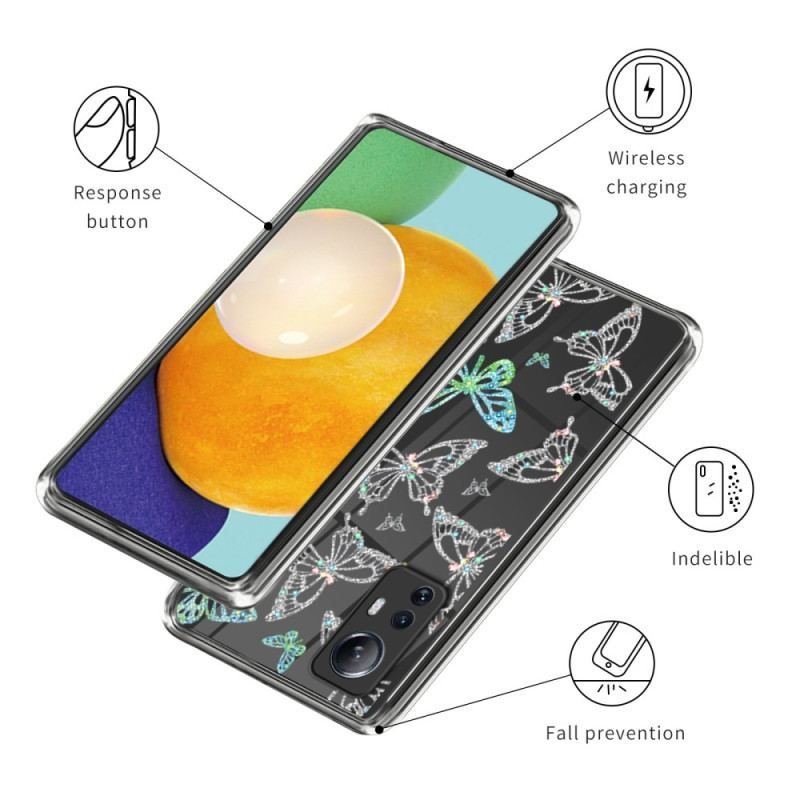 Coque Xiaomi 12 Lite Anti-Jaunissement Papillons