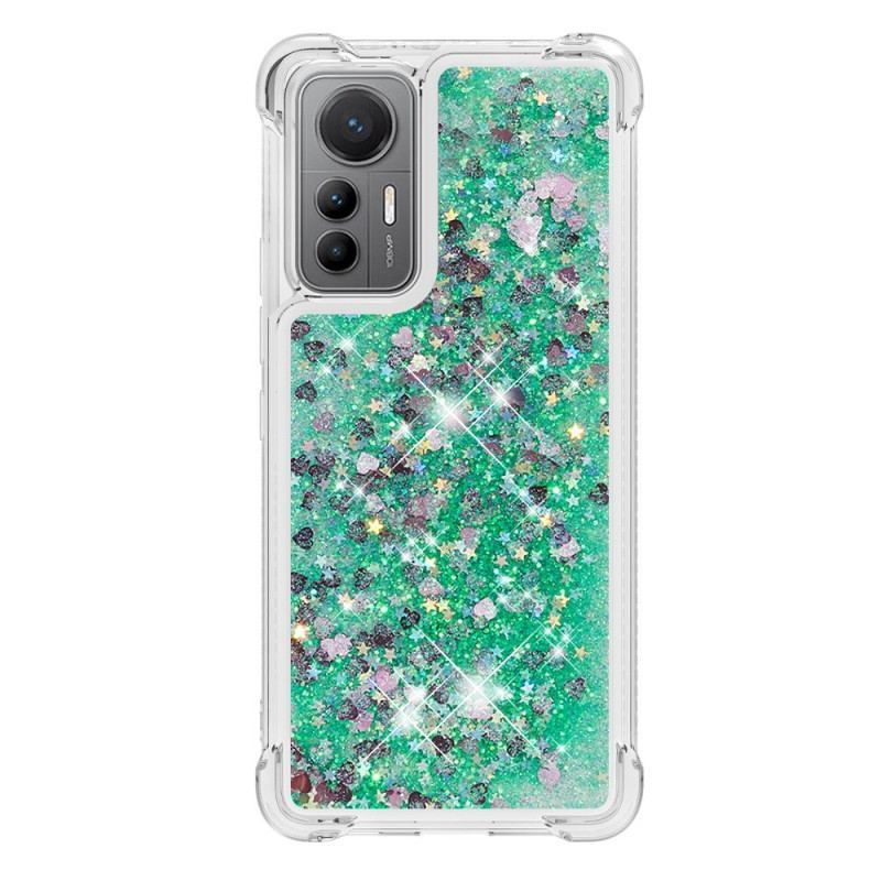 Coque Xiaomi 12 Lite Paillettes Colorées