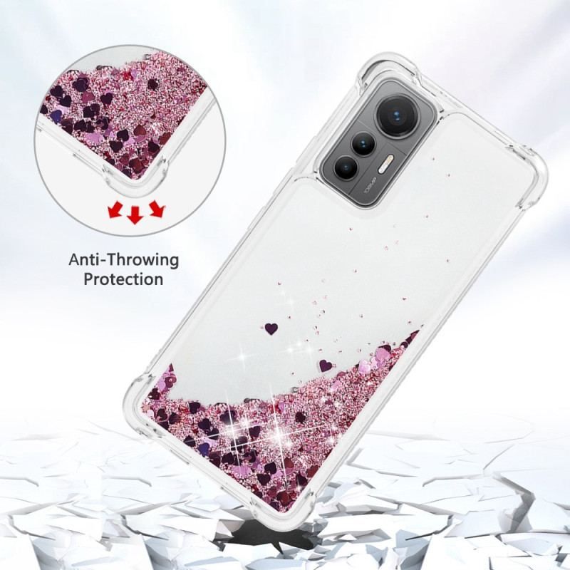 Coque Xiaomi 12 Lite Paillettes Colorées