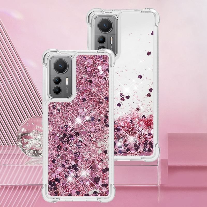 Coque Xiaomi 12 Lite Paillettes Colorées